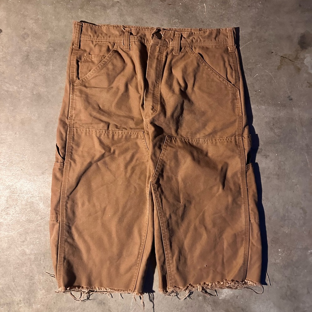 Stan Ray Brown Cargo Shorts Relaxed Fit